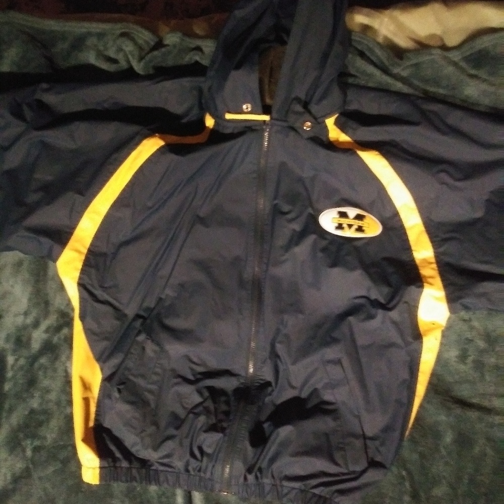 Offical licensed Vintage michigan jacket with warm - Picture 1 of 8